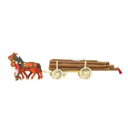 *Carro de madera 30465 Preiser Escala H0
