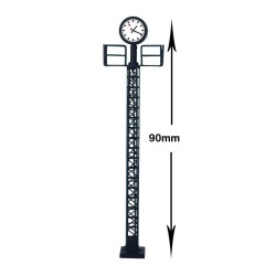 Reloj ferroviario con luz 1005 ANESTE Escala H0