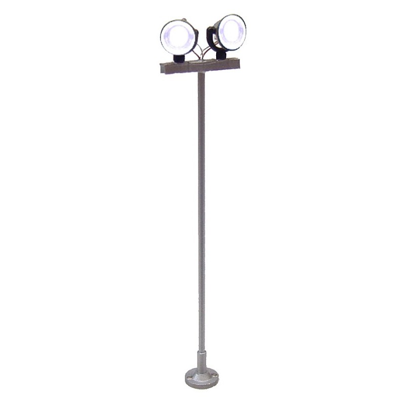 Torre con 2 reflectores de LED 7,5 cm 2665 ANESTE Escala N
