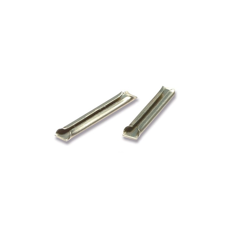 24 clips metálicos para vías SL310 PECO Escala N