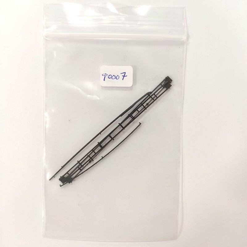 Pasamanos y tuberías negras locomotoras 319 Escala N 90007 TopTrain