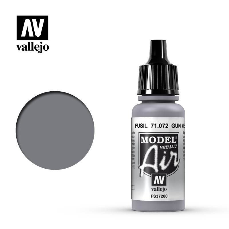 Pintura Acrílica Fusil (metalizado) 71072 Vallejo Model Air