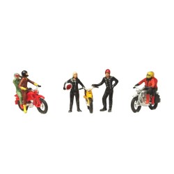 Parejas en moto 4082 Aneste Escala H0