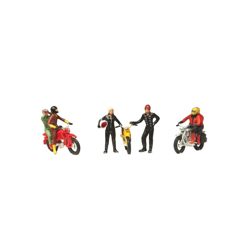 Parejas en moto 4082 Aneste Escala H0