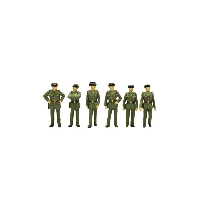 Guardia civil, años 60 4101 ANESTE Escala H0
