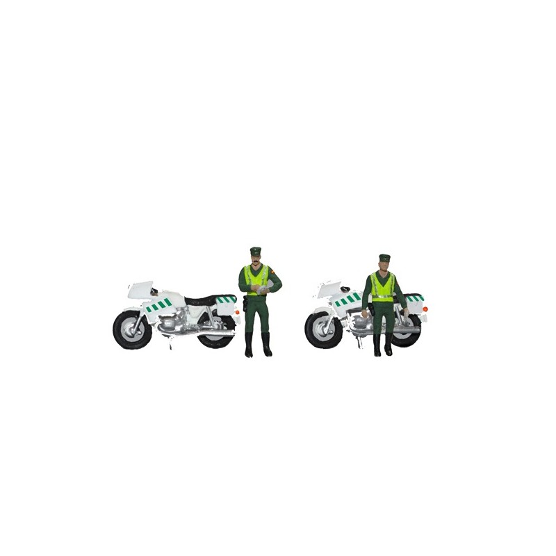 Guardia civil en moto 4215 ANESTE Escala H0