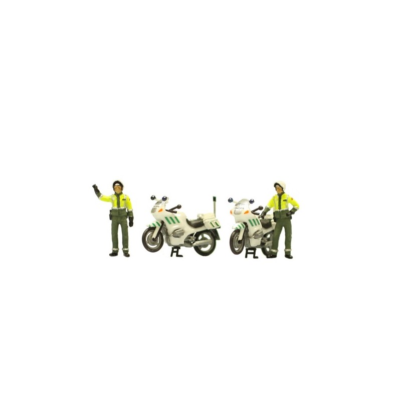 Guardia civil control activo con motos 4250 ANESTE Escala H0