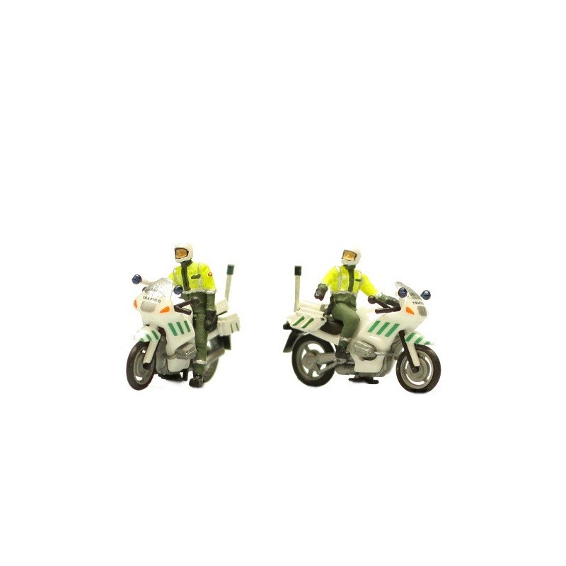 Guardia civil control en espera con motos 4251 ANESTE Escala H0
