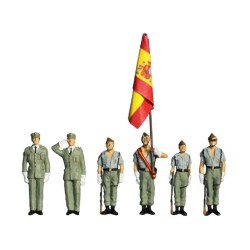 Bandera de la legión 4526 Aneste Escala H0