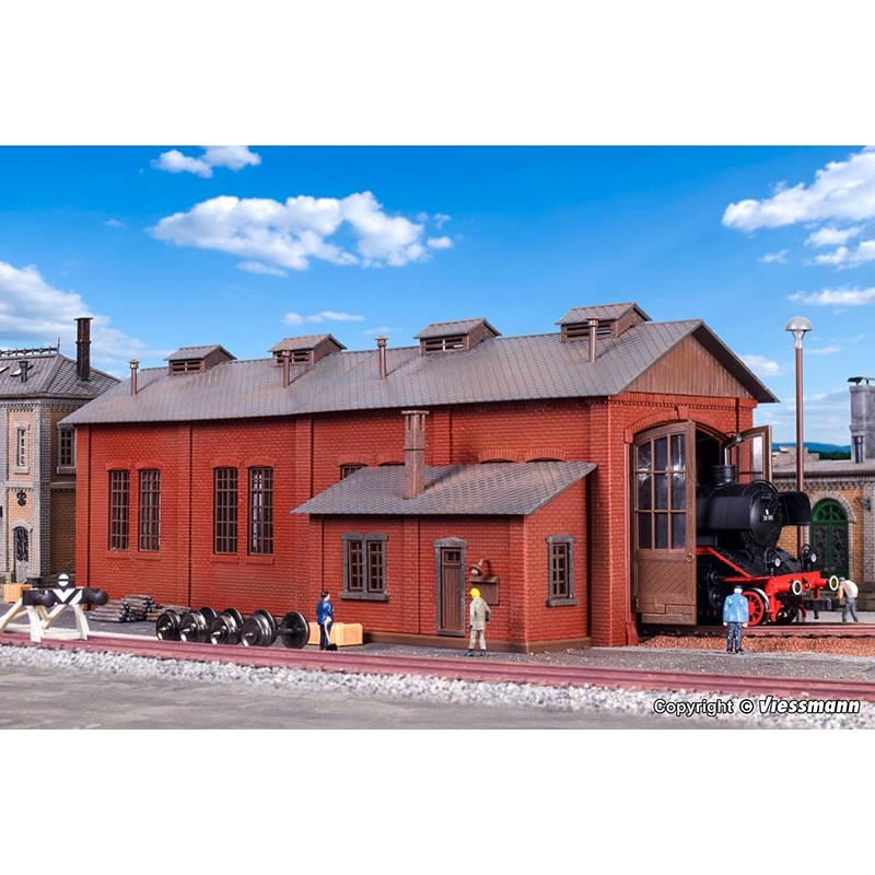 Depósito para 1 locomotora 43480 Vollmer Escala H0