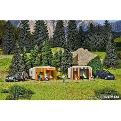2 caravanas 45145 Vollmer Escala H0