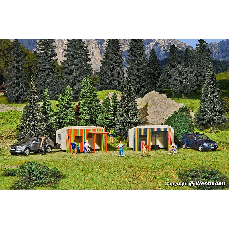 2 caravanas 45145 Vollmer Escala H0