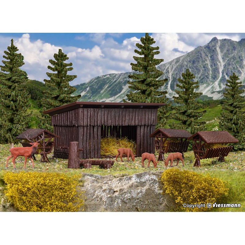 Establo con comederos 47725 Vollmer Escala N