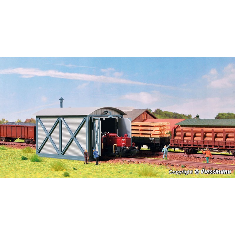 Cobertizo para locomotora 47610 Vollmer Escala N