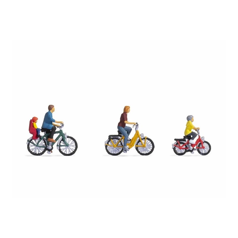 Familia en bici 15909 NOCH Escala H0