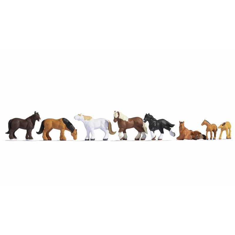 Caballos de sangre fría 36762 NOCH Escala N