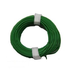 Cable eléctrico verde 0,14mm, 10m 6001 Aneste