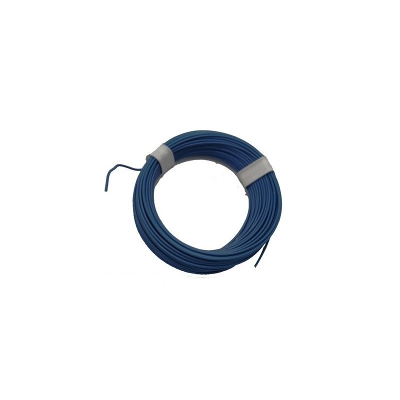 Cable eléctrico azul 0,14mm, 10m 6002 Aneste