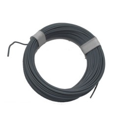 Cable eléctrico gris 0,14mm, 10m 6005 Aneste
