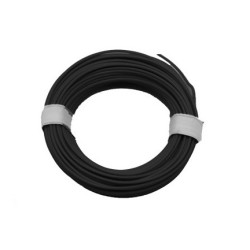 Cable eléctrico negro 0,14mm, 10m 6006 Aneste
