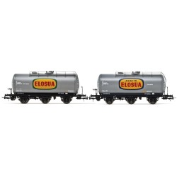 2 cisternas Elosua RENFE HE6024 Electrotren Escala H0