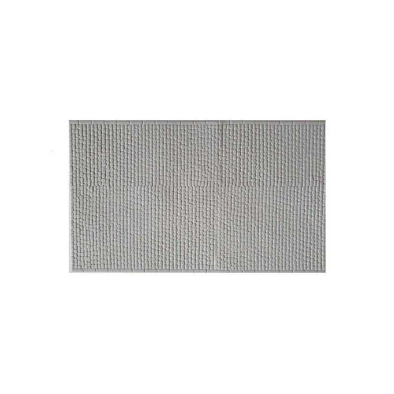 2 Placas imitación adoquín gris 702 Aneste Escala H0
