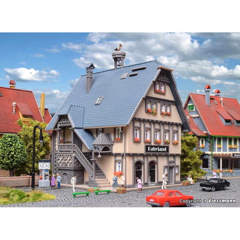 Edificio con boutique "Babyland" 47661 Vollmer Escala N