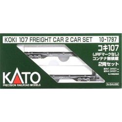 2 Plataformas Koki 107 JRF Mark 10-1797 KATO Escala N