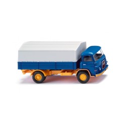 Camión MAN 415, azul 041102 Wiking Escala H0 (1:87)