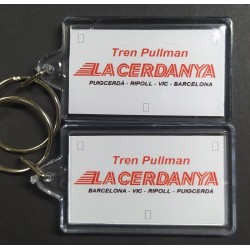 Llavero placa destino "Regional Tren Pullman La Cerdanya" LLV022 MDT Models