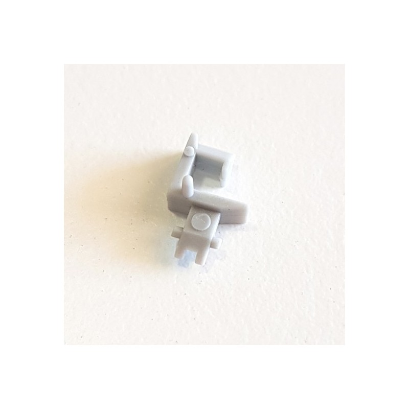 Enganche NEM corto 10mm gris claro N90989 MfTrain Escala N