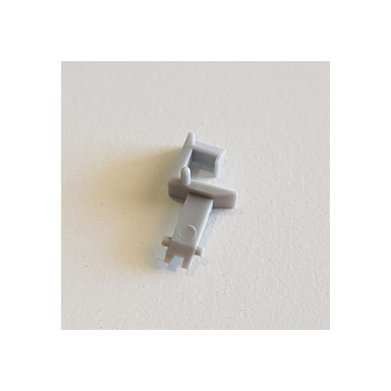 Enganche NEM largo 12,8mm gris claro N90991 MfTrain Escala N