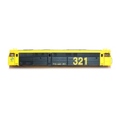 Carcasa completa locomotora 321 Taxi N90751 MfTrain Escala N