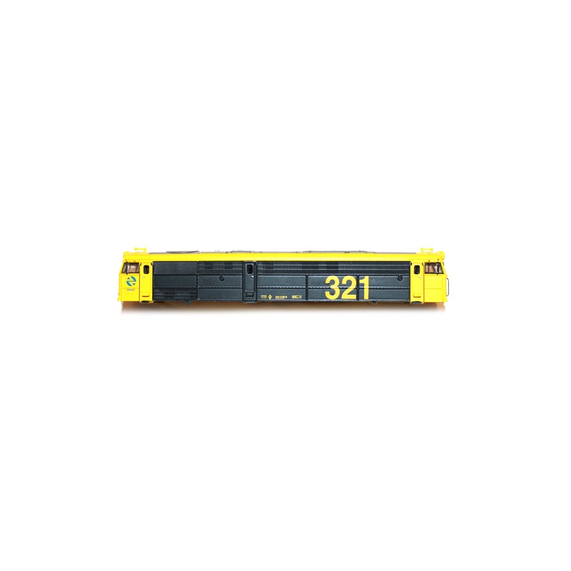 Carcasa completa locomotora 321 Taxi N90751 MfTrain Escala N