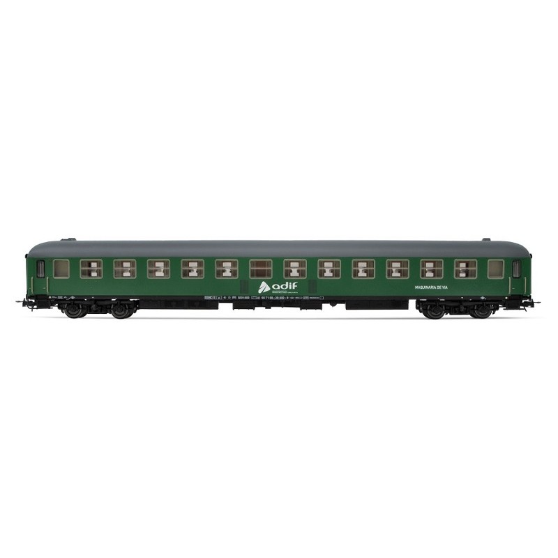 Coche SSV-500 Maquinaria de vía ADIF HE4018 Electrotren Escala H0