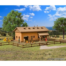 Pocilga con cerdos 47723 Vollmer Escala N