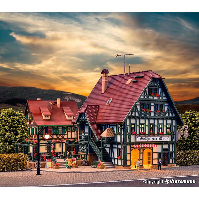 Posada con interiores y carnicería 47711 Vollmer Escala N