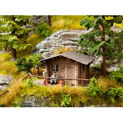 Cabaña forestal Laser-Cut 14634 NOCH Escala N