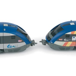 4 enganches funcionales Scharfenberg HC8040 Rivarossi Escala H0