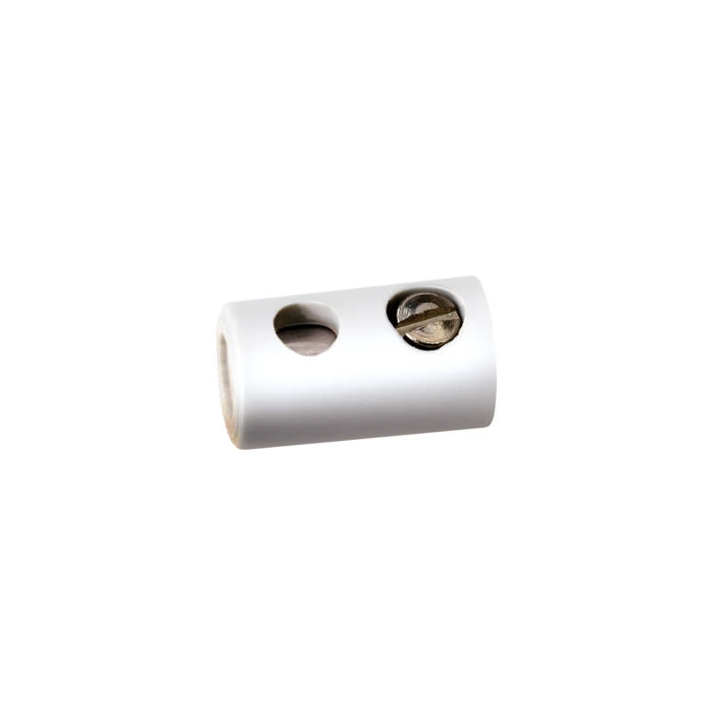 Clavija hembra blanco Aneste