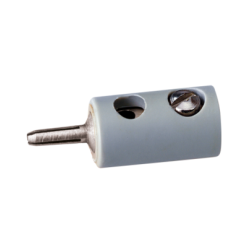 Clavija macho gris Aneste
