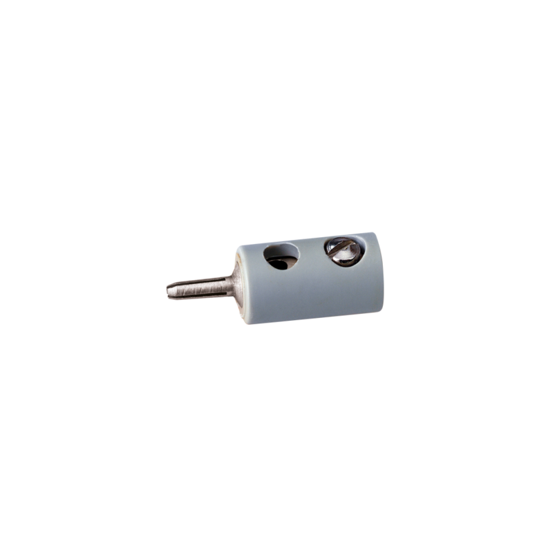 Clavija macho gris Aneste