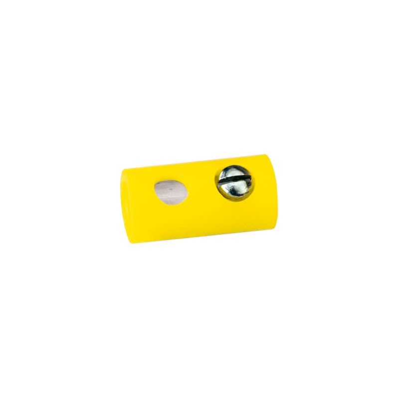 Clavija hembra amarillo Aneste