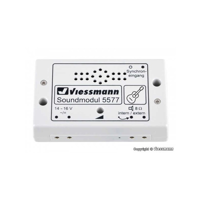*Modulo sonido guitarrista callejero 5577 Viessmann