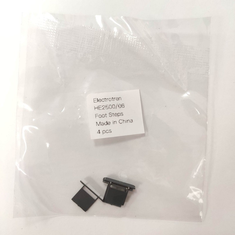 Estribos HE2500/06 para Tamagochi 596 RENFE Electrotren Escala H0