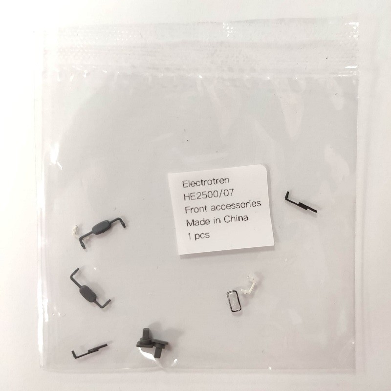 Accesorios frontales HE2500/07 para Tamagochi 596 RENFE Electrotren Escala H0