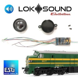 Decoder sonido ESU Loksound 8 pins para locomotora 316 Electrotren Escala H0