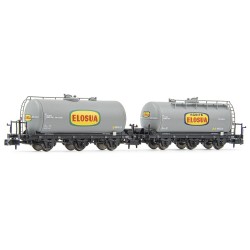 Set 2 cisternas de 3 ejes Elosua de RENFE HN6613 Arnold Escala N