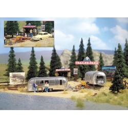 Trailer park 1054 Busch Escala H0