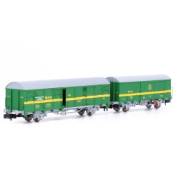 Set 2 vagones Tren Taller Oviedo RENFE HN6577 Arnold Escala N